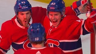 Artturi Lehkonen dives to finish superb passing play [upl. by Najed421]