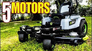 EGO Z6 Zero Turn Riding Lawn Mower Review 52inch 56 Volts [upl. by Asoral]