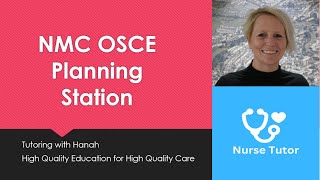 NMC OSCE Planning Station 2024 [upl. by Ezaria]