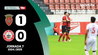 Resumo Penafiel 10 U Leiria  Liga Portugal Meu Super  sport tv [upl. by Neirb]