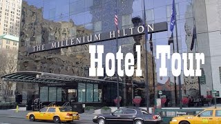 Hotel Tour The Millenium Hilton New York City NY [upl. by Tito510]