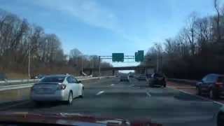 Driving to Reagan National Airport  I66 Arlington National Cemetery Pentagon [upl. by Purse362]