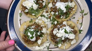 I tried to make Chalupas con Chorizo you need to try this chorizo recipe [upl. by Ahse]