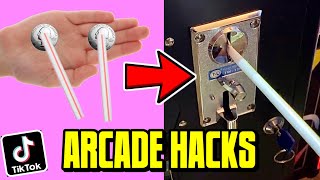 Testing VIRAL TikTok ARCADE HACKS OMG [upl. by Aizirk]