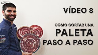 Cómo cortar paleta en casa paso a paso Vídeo 8 Cómo emplatarla ¿plato negro o plato blanco [upl. by Maura]