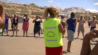 ACTIVIDADES EN LA PLAYA DE LOS ABUELOS [upl. by Ainegul]