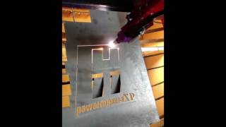 The Hypertherm 45XP on a CNC BurnTables Plasma Table [upl. by Wallace]