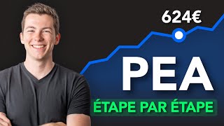 Investir en Bourse avec le PEA  guide complet pour débutants édition 2024 [upl. by Kcirderf456]