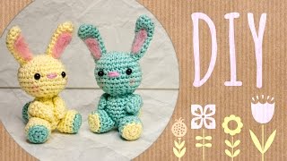 Hase häkeln · Häkelanleitung  Amigurumi by justMiko [upl. by Acenom]