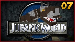 Minecraft Jurassic World  DONT DIE 7  “Jurassic Craft Roleplayquot [upl. by Aihpled493]