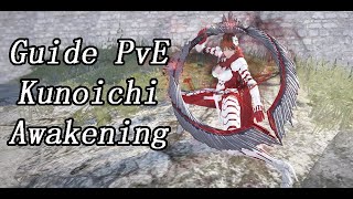 BDO Quick Guide Kunoichi Awakening PvE [upl. by Shirline761]