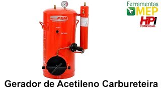 Gerador de Acetileno  Carbureteira [upl. by Lyrad]