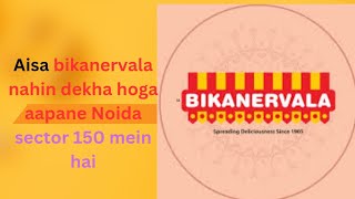 bikanervala urbtech Noida sector 150 snacks restaurant [upl. by Nanaj]