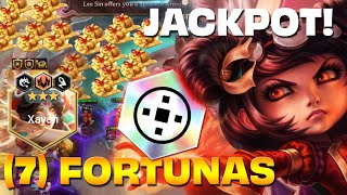 7 FORTUNAS con LEGENDARIA ⭐⭐⭐ La Composición MAS ROTA de TFT [upl. by Stockmon193]