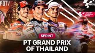 LIVE RACE MOTOGP THAILAND 2024 [upl. by Gnoud]