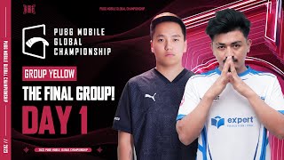 NP 2023 PMGC League  Group Yellow Day 1  PUBG MOBILE Global Championship [upl. by Antonin]