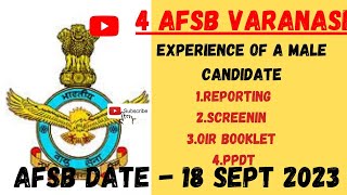 18 September2023 4Afsb Varanasi Experience  PPDT Image review by a candidate afsbssbinterview [upl. by Okoyik]