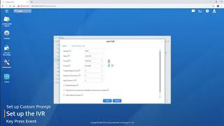 How to configure IVR on Yeastar SSeries [upl. by Subak800]