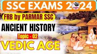 ANCIENT HISTORY FOR SSC  VEDIC AGE  FRB [upl. by Karlin476]