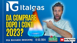 Azioni Italgas da comprare o vendere in Borsa [upl. by Giusto]