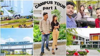 Presidency University Bangalore Campus Tour  Part 1  presidencyuniversity campustour [upl. by Fennie]