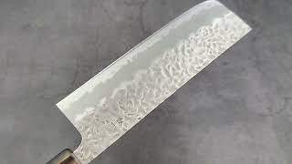 Tsunehisa Shirogami 1 Nakiri TSUCHIME 165mm [upl. by Therese]