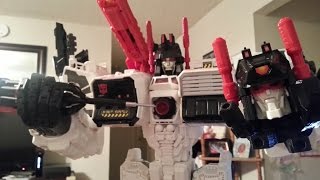 Review Time Unique Toys City set A 02 Metroplex Head Upgrade [upl. by Esalb744]