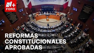 Senado declara constitucionalidad de reformas Guardia Nacional y Pueblos Indígenas  Las Noticias [upl. by Other]