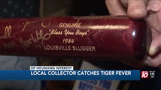 Tigers memorabilia evokes strong memories as Detroit makes postseason push [upl. by Tobiah530]