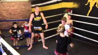 Benfleet Muay Thai cadets [upl. by Llednek]