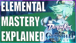 Elemental Mastery In 5 Minutes Or Less  Genshin Impact [upl. by Nashner]