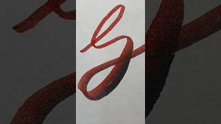 Letter ‘G’ Calligraphy calligaraphy shortsviral shorts youtube [upl. by Samuelson]