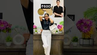 Office amp College Outfit Ideas ♡  Stylish Myntra Shirt Haul Under ₹900 myntra myntrahaul [upl. by Ahseiuqal]