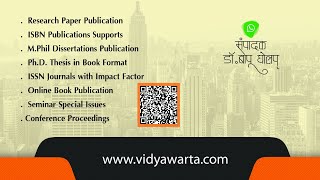 Vidyawarta Peer reviewed Research Journal [upl. by Notsle]