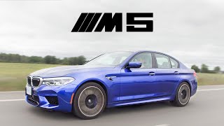 2018 BMW M5 Review  Super Fast Super Subtle [upl. by Enialehs574]