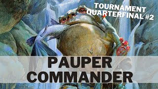 Slippery Bogle vs Fynn the Fangbearer Pauper EDH  Pauper Commander MTG PDH Gameplay Tournament 4 [upl. by Notyarb]