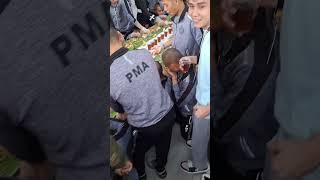 Boodle fight with PMA Cadets [upl. by Kalinda]