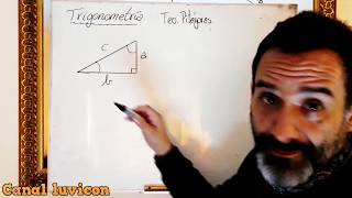 APRENDER TRIGONOMETRÍA DESDE CERO Y FÁCILFunciones seno coseno y tangente Ejemplos Vídeo 104 [upl. by Leanna]