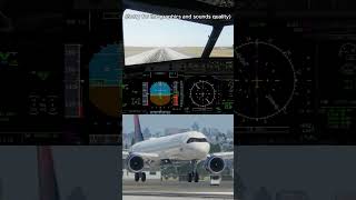 KLAX 24R arrival flight aviation xplane xplane11xplane12 landing a321 a321neo butterlanding [upl. by Fry]