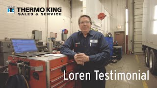 Sanco Thermo King  Technician Loren Testimonial [upl. by Nivac278]