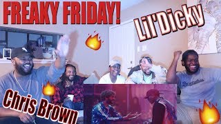 Lil Dicky  Freaky Friday feat Chris Brown Official Music Video Lit Reaction YBC ENT [upl. by Jenei]