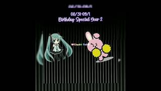 Late BDay Special for Miku and JK Part 2 Yes and hatsunemiku jungkookedit [upl. by Krell]