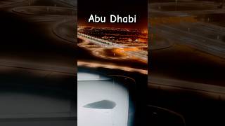 Arial View of AbuDhabi ✈️youtubeshorts aviation airport abudhabi shortsvideo shorts [upl. by Schapira]