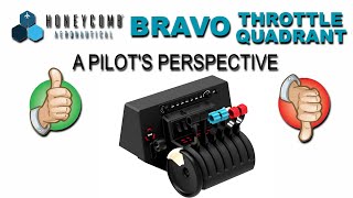 Review Honeycomb Bravo Quadrant  A Pilots Perspective [upl. by Ahsatal]