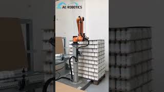 AUBO i10 for palletizing system roboticsautomation aoutomatic robotics robot cobots robotarm [upl. by Ingaborg]