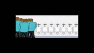 Urinal Etiquette  Destrucpiss [upl. by Ivar]