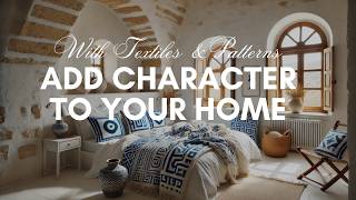 ADD Character to Your Home with THESE 10 Simple Textile Hacks [upl. by Ennaitak]