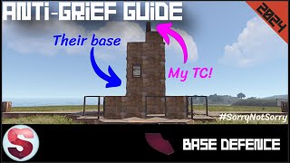 How to Avoid Getting Griefed  Main Base and External Buildback Height Requirements  Rust 2024 [upl. by Stefanie291]