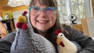 Knit a Support Chicken on Circular Knitting Machine Free Pattern amp Tutorial [upl. by Nitz]