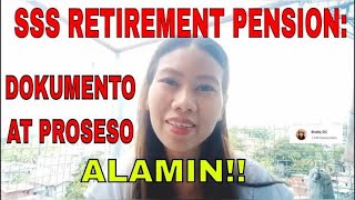 HOW TO APPLY FOR SSS RETIREMENT PENSION  SSS RETIREMENT BENEFITS CLAIM [upl. by Vowel]